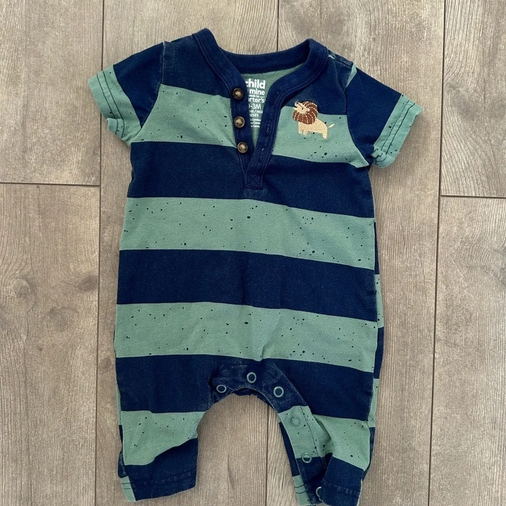 0-3 month baby boy outfit